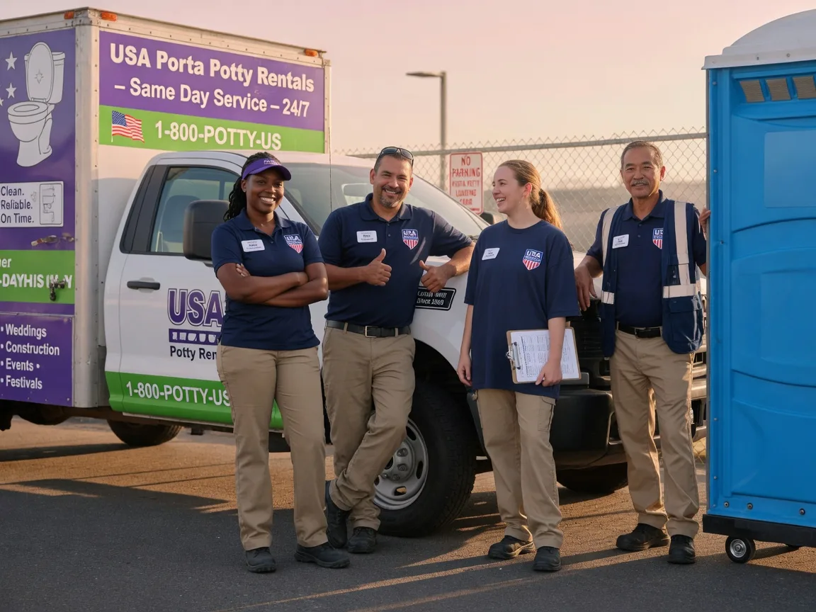 Porta Potty Rental company in Benzonia, MI